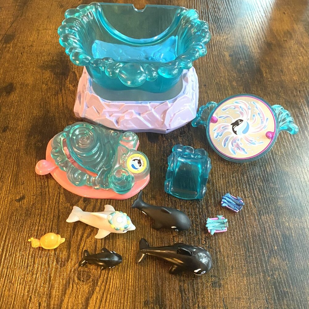 Littlest Pet Shop Sea World 12-Piece Playset Vintage 1995 Kenner - LIGHT WORKS - Picture 13 of 16